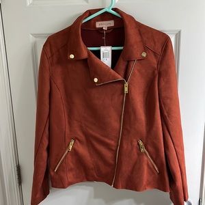 Lightweight jacket (faux leather)